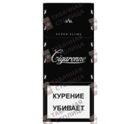 Cigaronne Super Slims Black